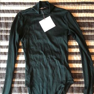 Zara Emerald Long Sleeve Bodysuit